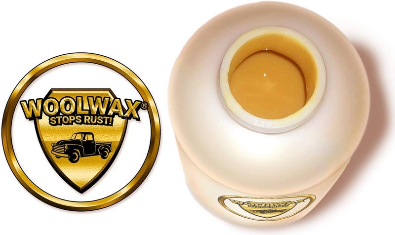 wool wax ® طلاء تحت السيارة/الشاحنة من لانوين (4) زجاجات ربع (كاملة) (لون شفاف) - Image 2
